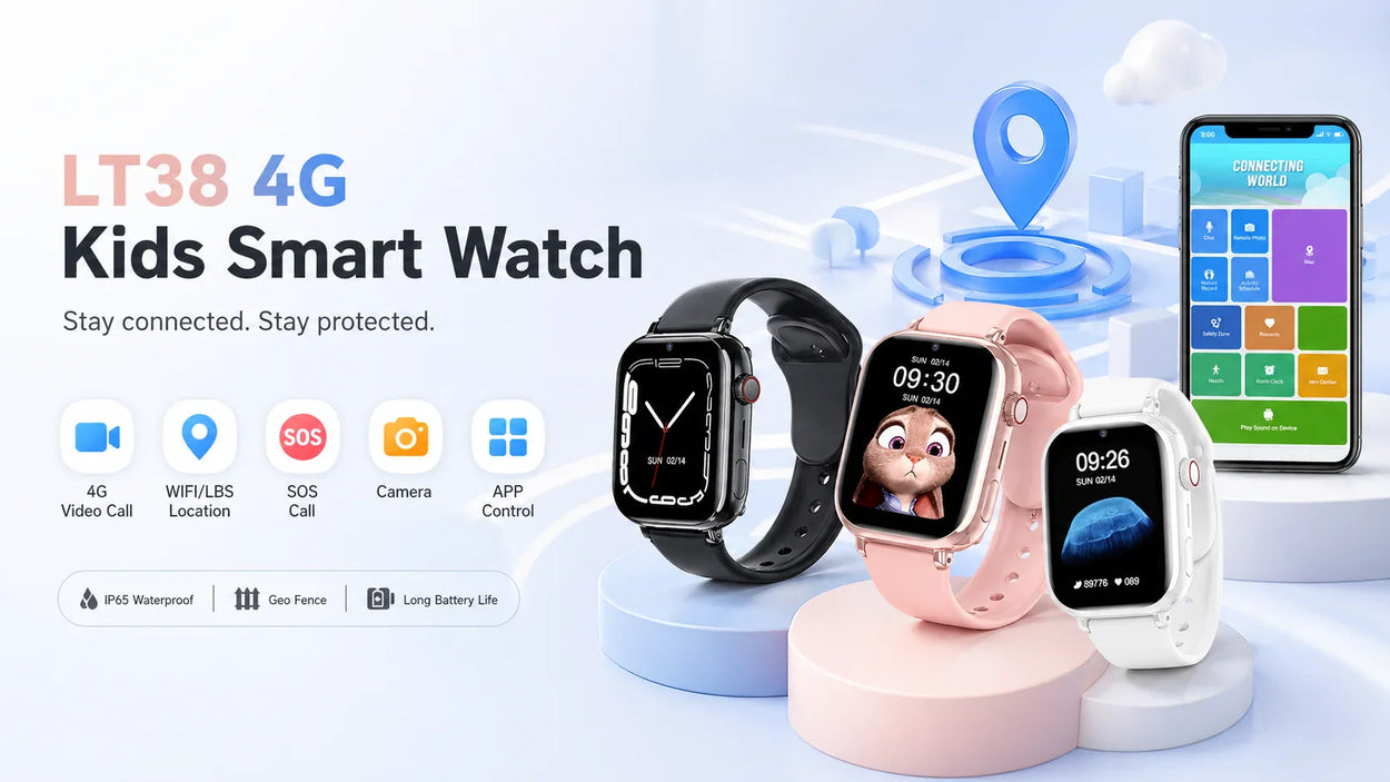 LT38 4G Kids Smart Watch: A Safer Way to Stay Connected with Your Child