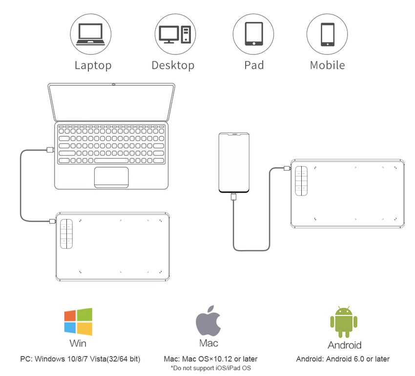 G12 drawing pad