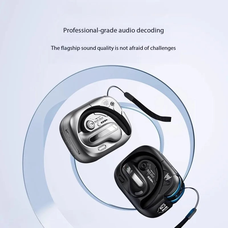 AI Translation Intelligent Open Earphone OWS Bluetooth 6.0 Ultra Long Battery Life ENC Noise Cancelling Sports Office Earphones